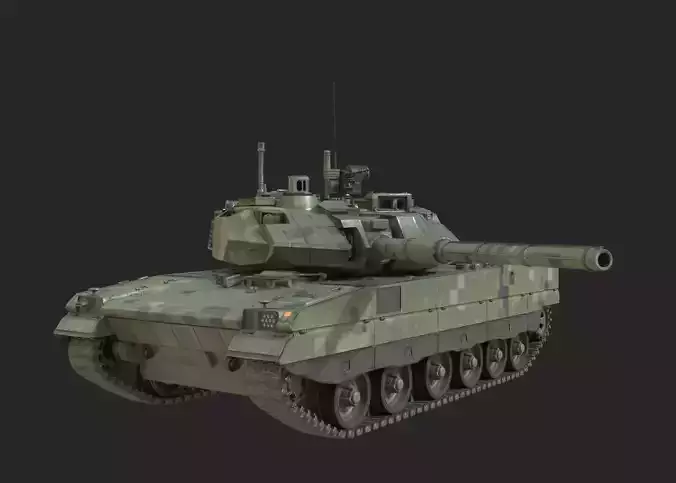 4 coatings of PLA Army ZTQ15 ZTQ-15 Light Tank Low-poly 3D model