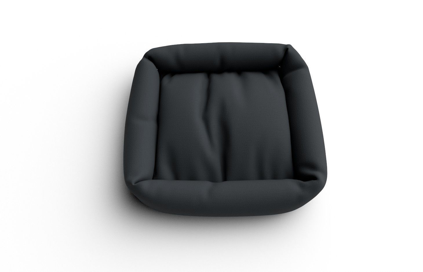 Pet Bed Model 01-B Low-poly 3D model_5