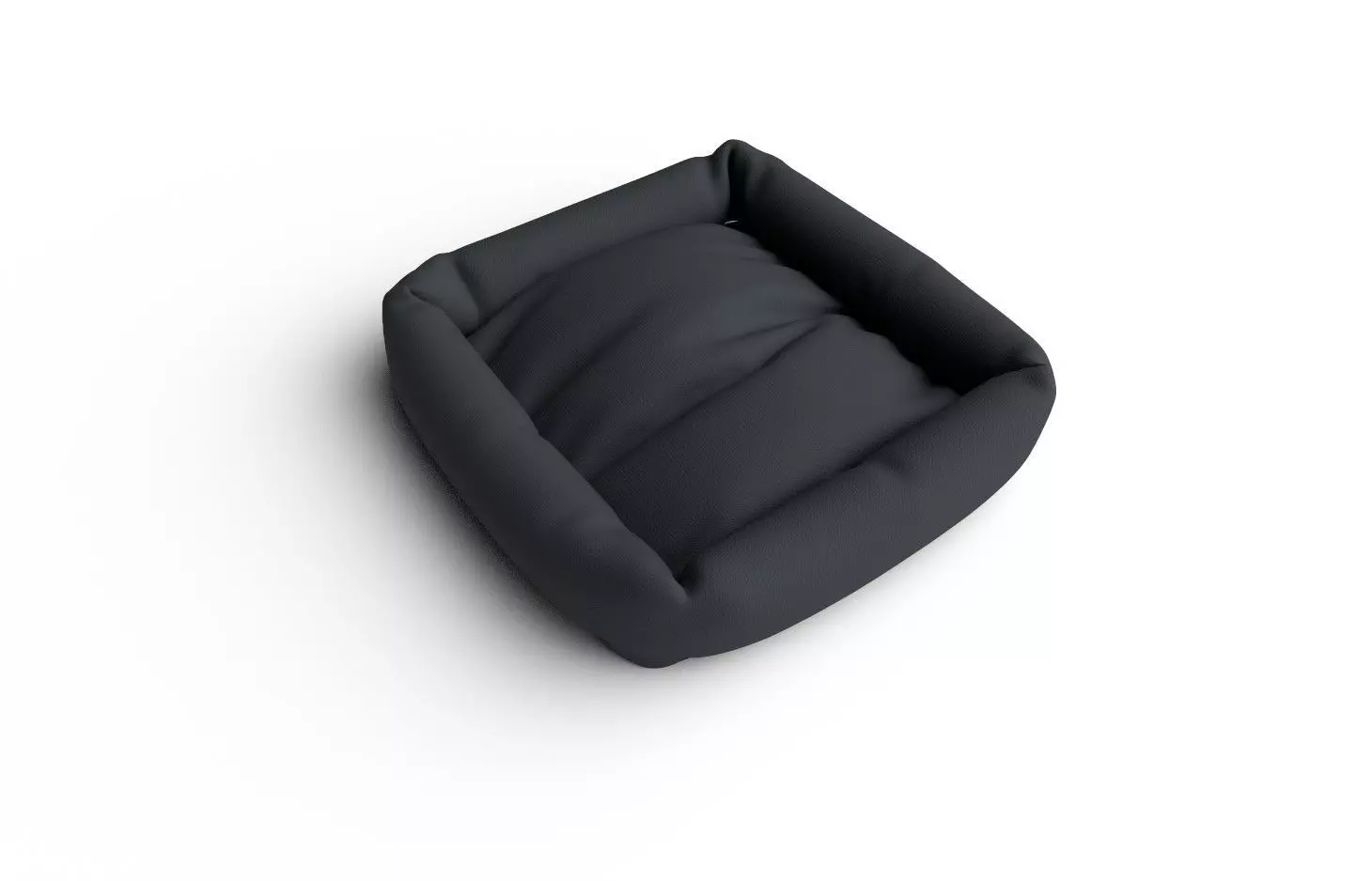 Pet Bed Model 01-B Low-poly 3D model_0