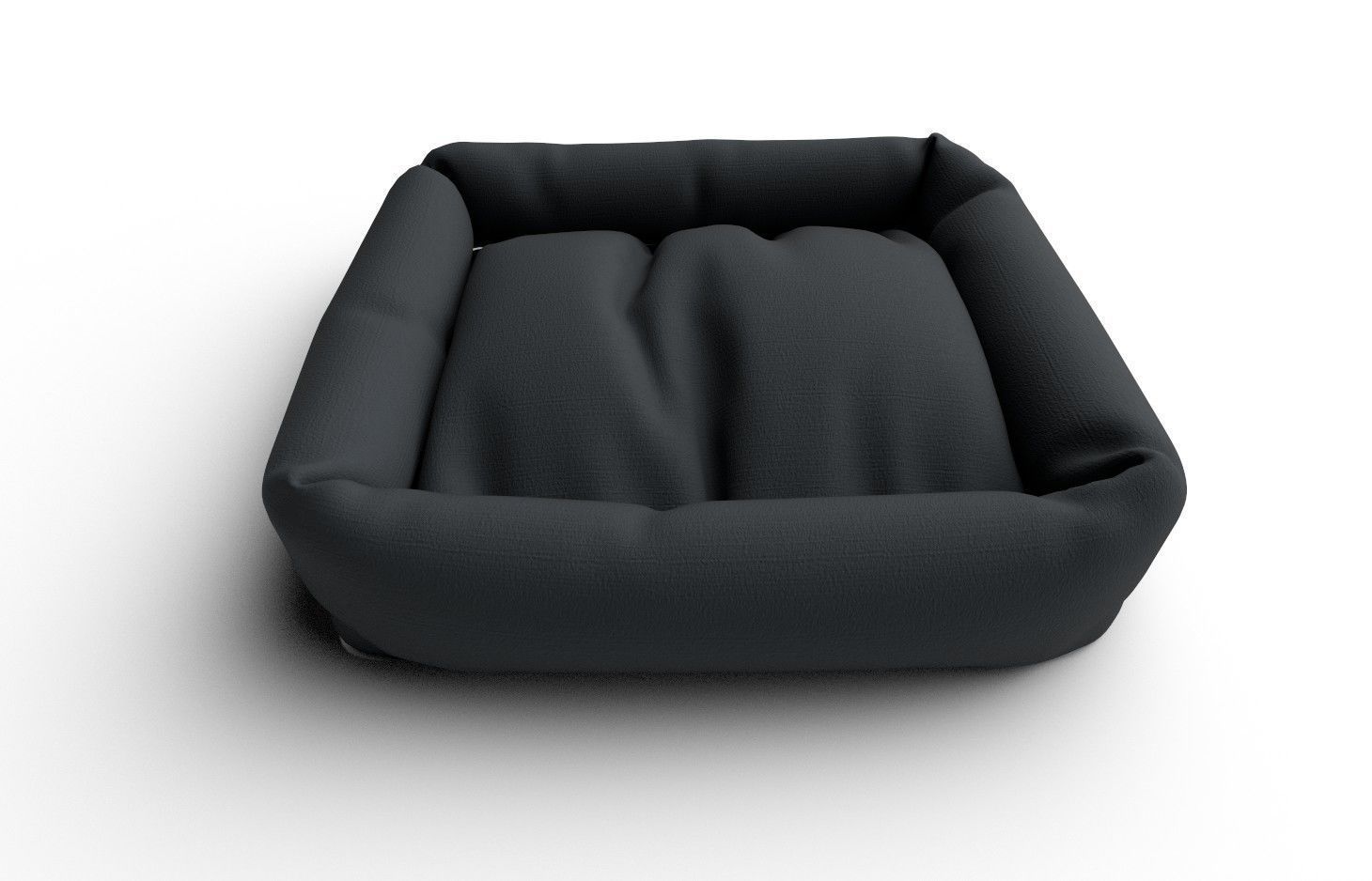 Pet Bed Model 01-B Low-poly 3D model_4