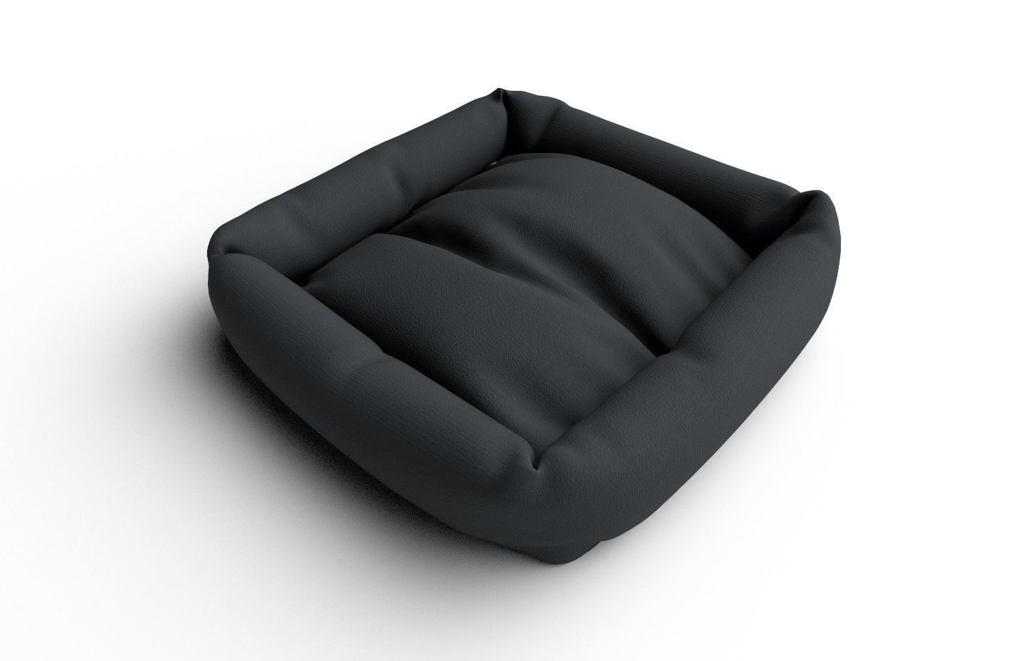 Pet Bed Model 01-B Low-poly 3D model_3