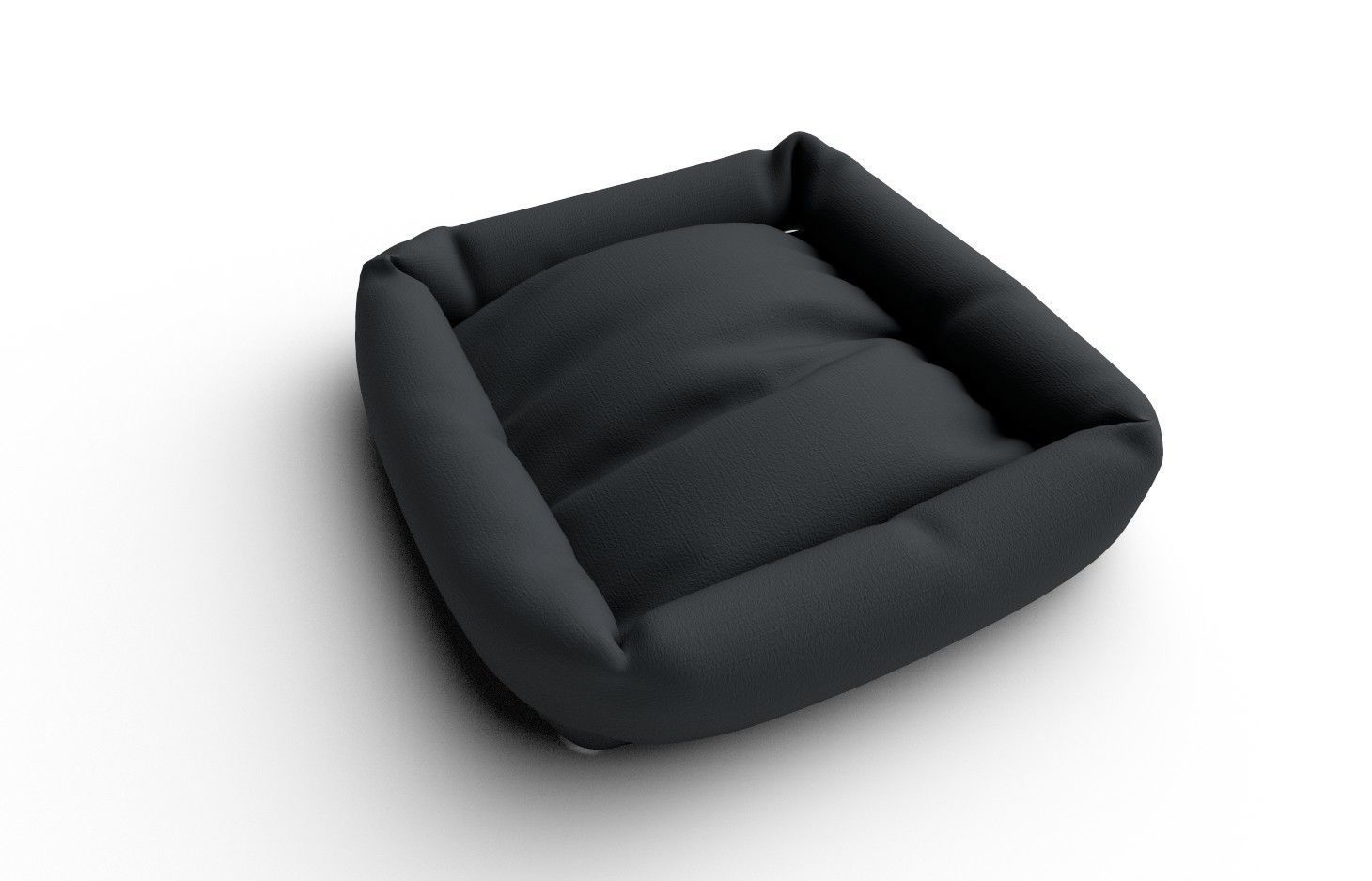Pet Bed Model 01-B Low-poly 3D model_2
