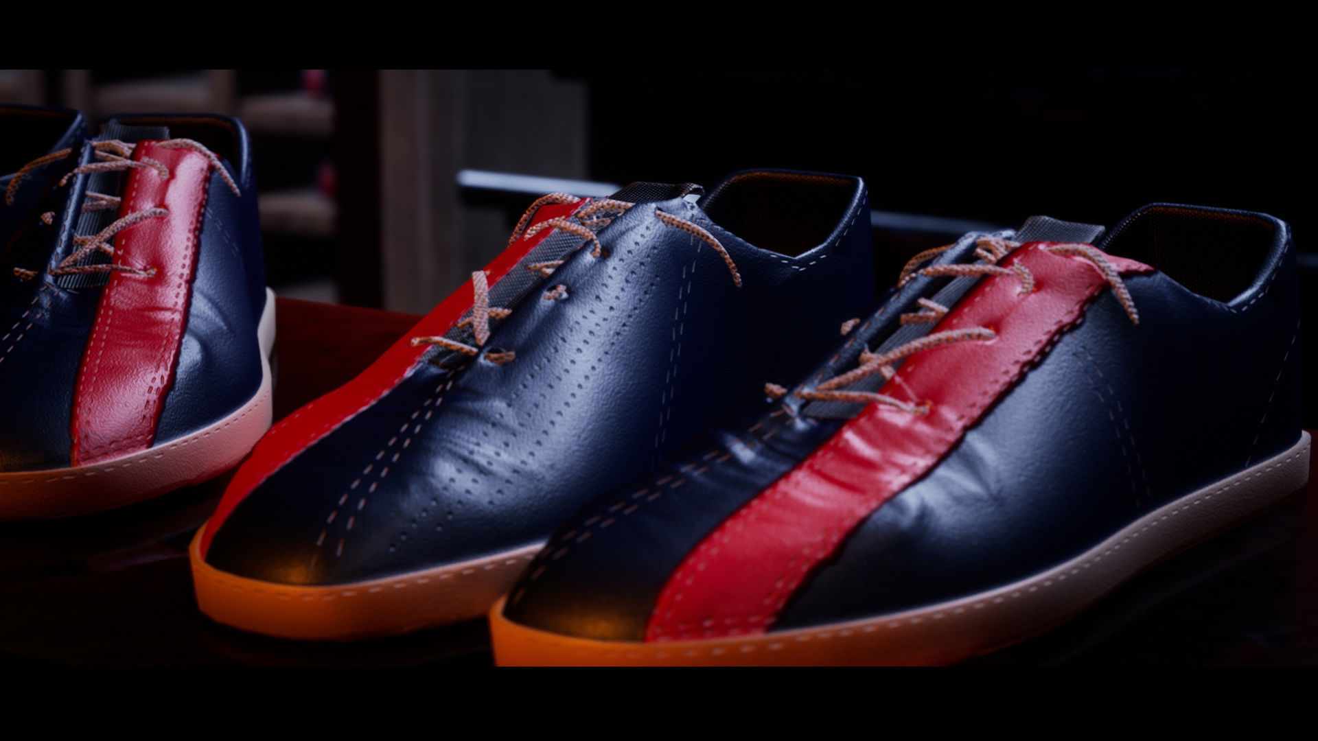 Bowling modular kit -Unreal Engine- and -FBX- Low-poly 3D model_6