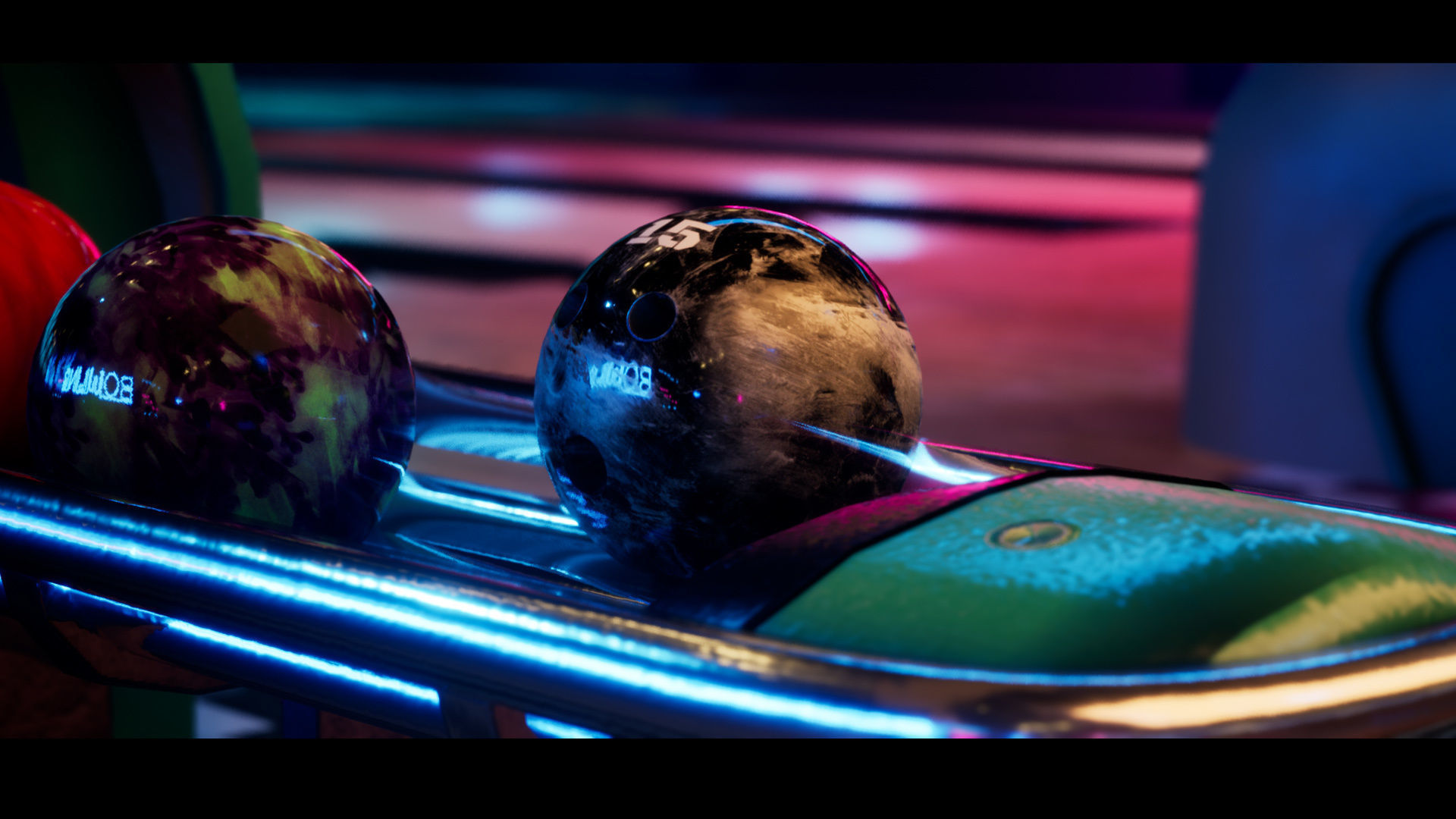 Bowling modular kit -Unreal Engine- and -FBX- Low-poly 3D model_25
