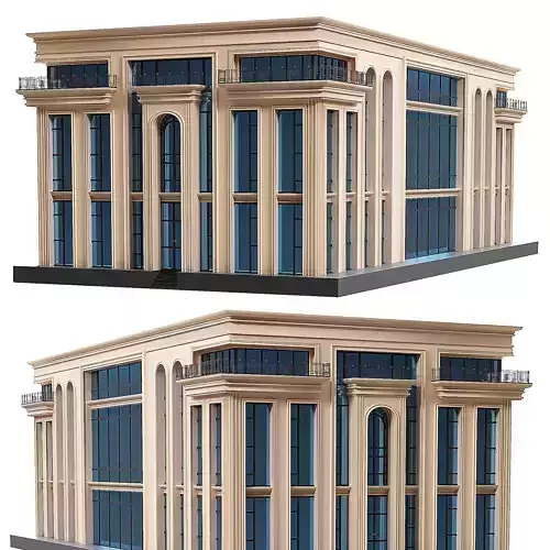 Threes tory office 5 3D model