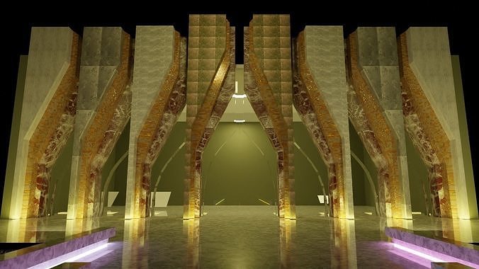 3D Model - Showroom -Exterior only 3D model Free 3D model