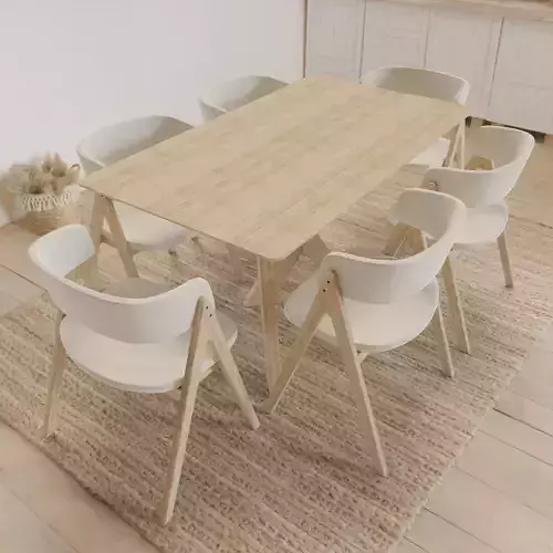 Dining table and chairs B2C Gaudi