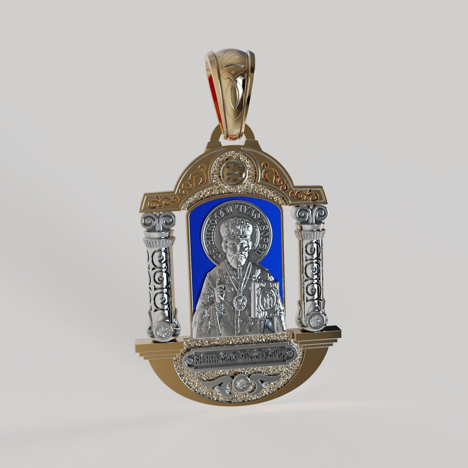 icon st Nicolay ic 14 3D print model_1