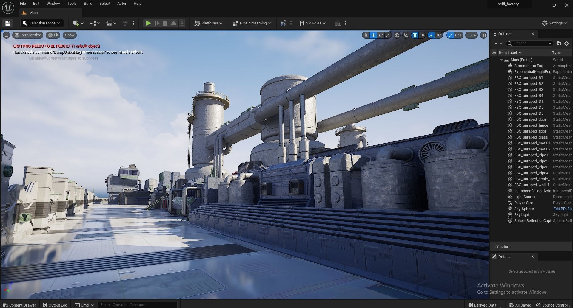Scifi factory 3D model_18