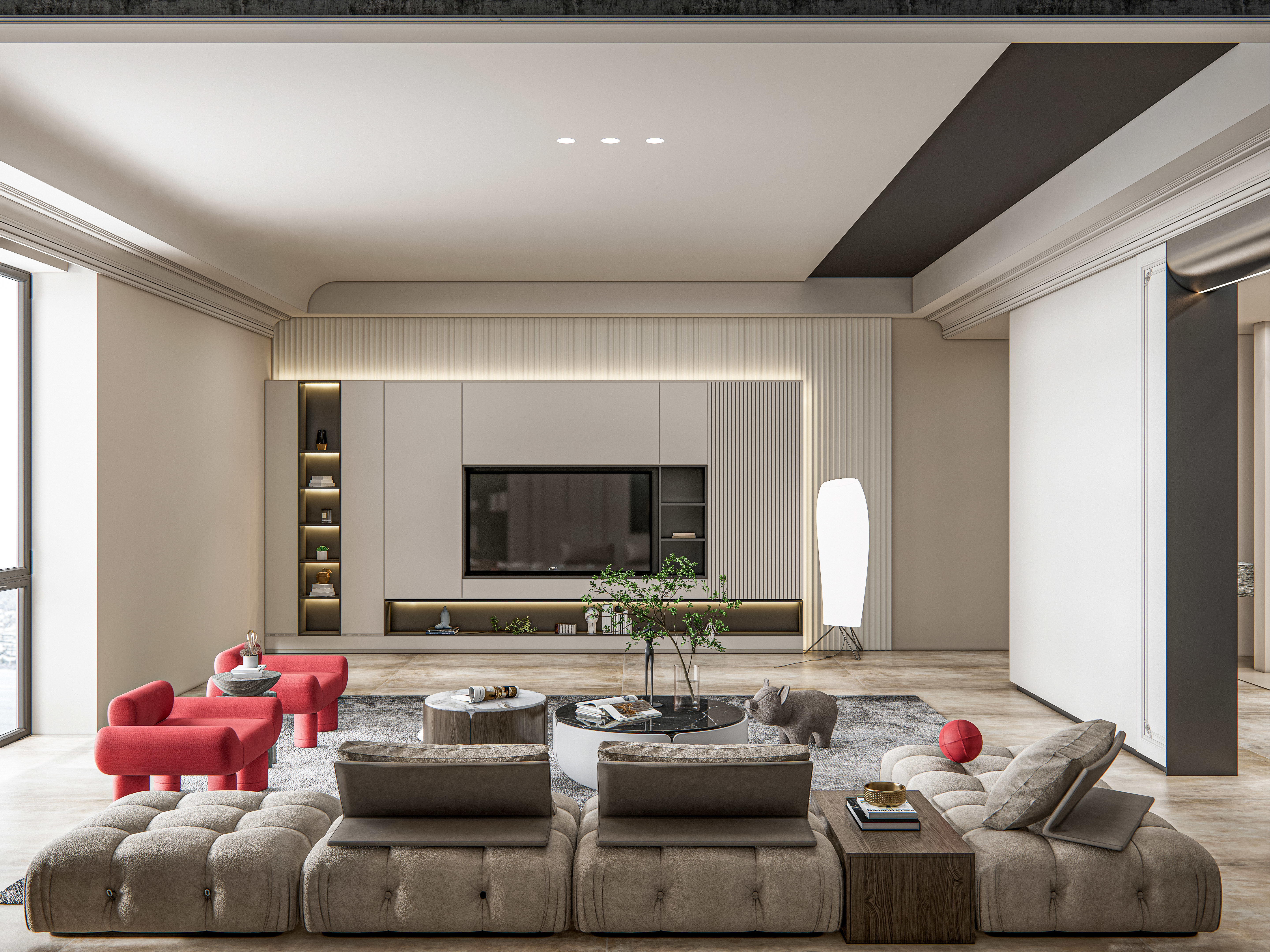Living room 16 3D model_5