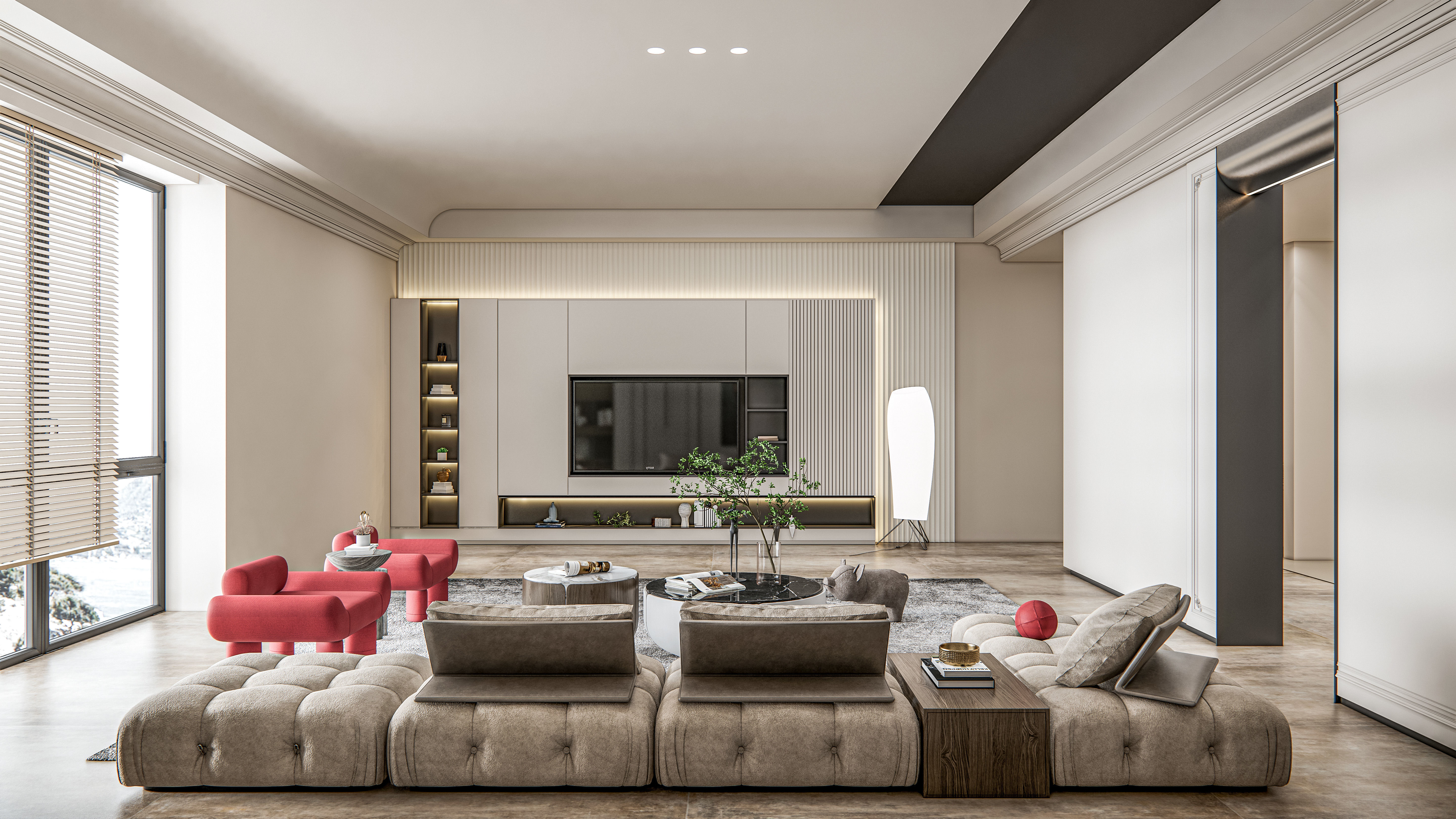 Living room 16 3D model_8