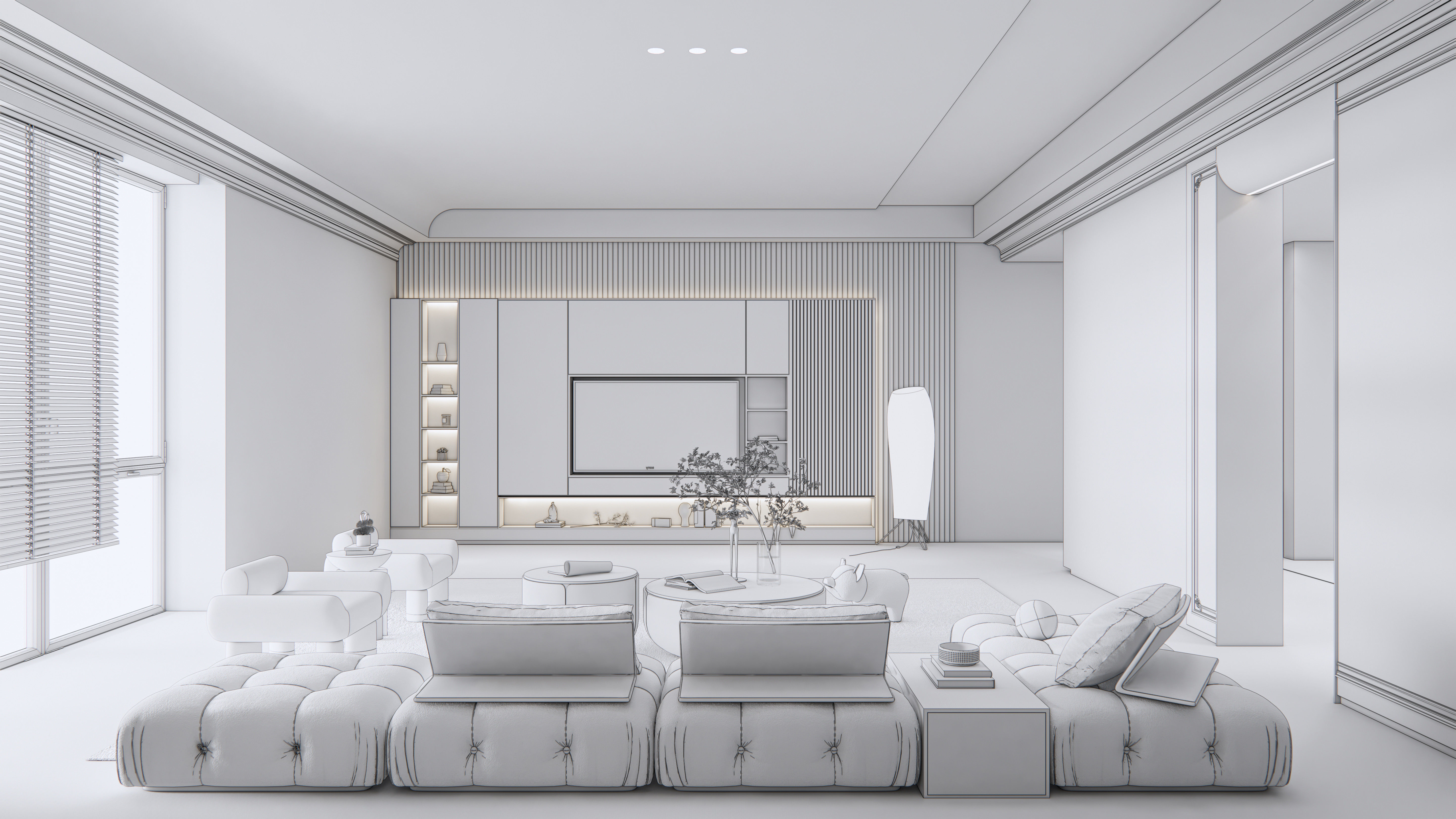 Living room 16 3D model_17