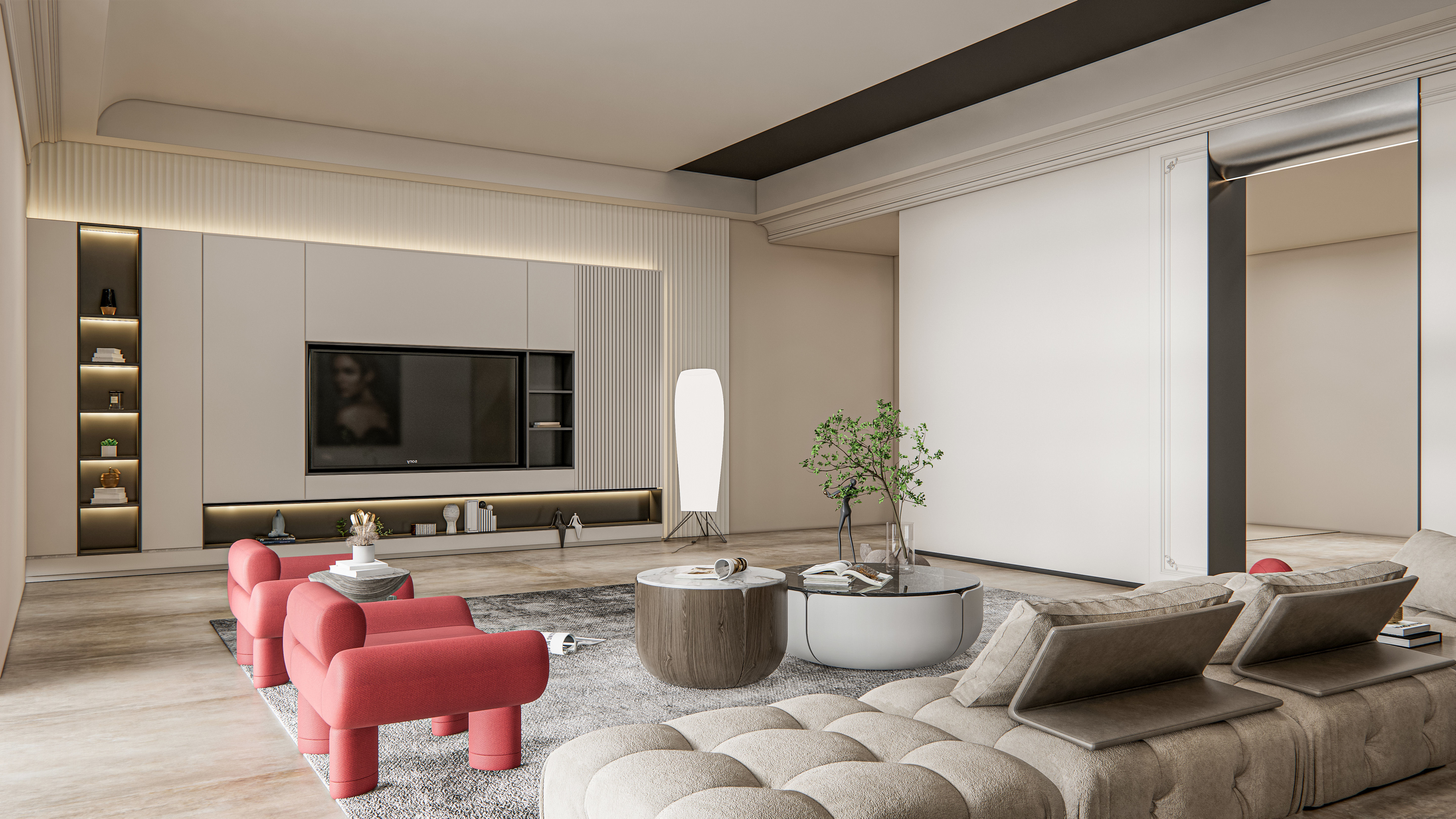 Living room 16 3D model_4
