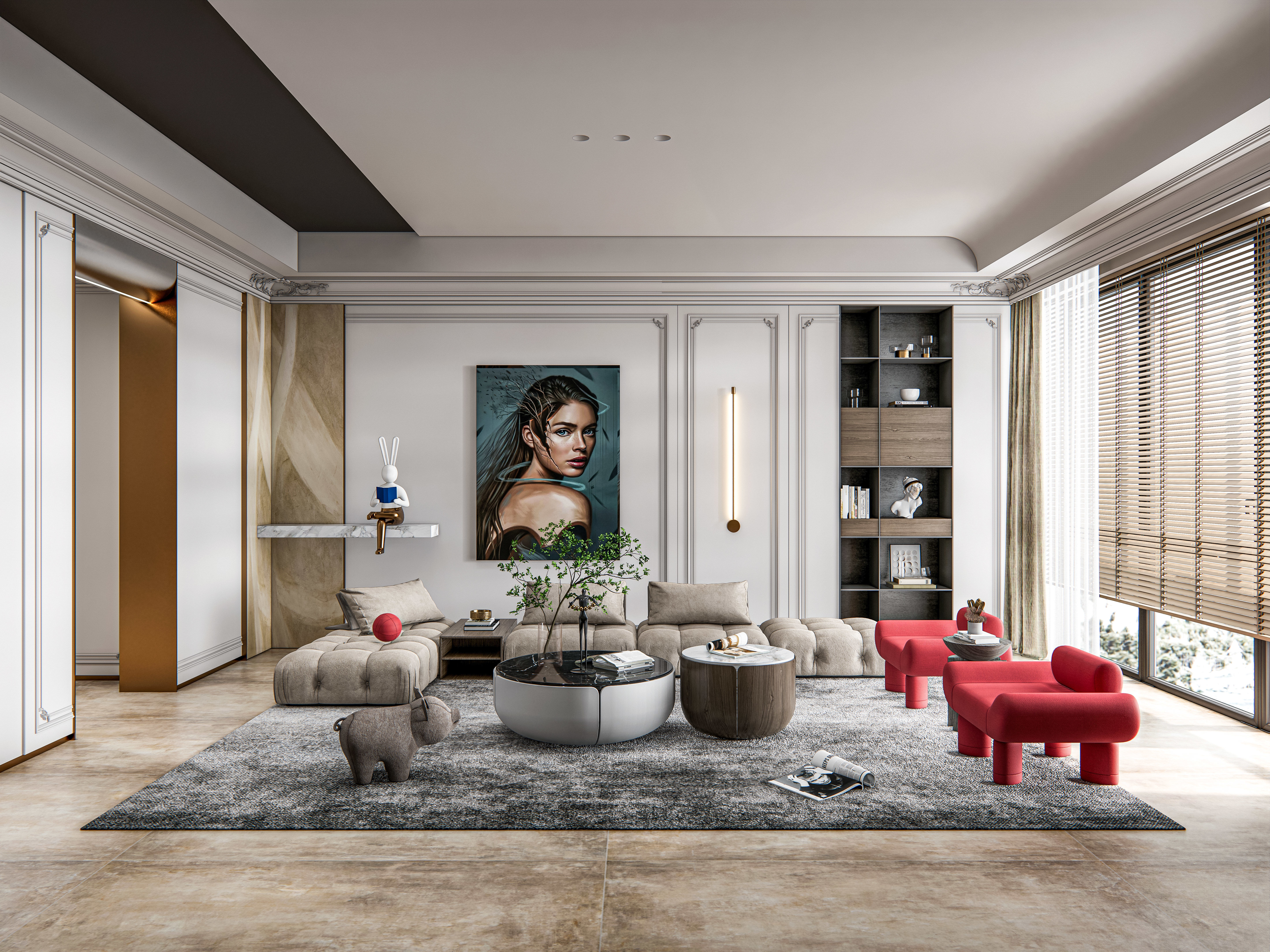 Living room 16 3D model_14