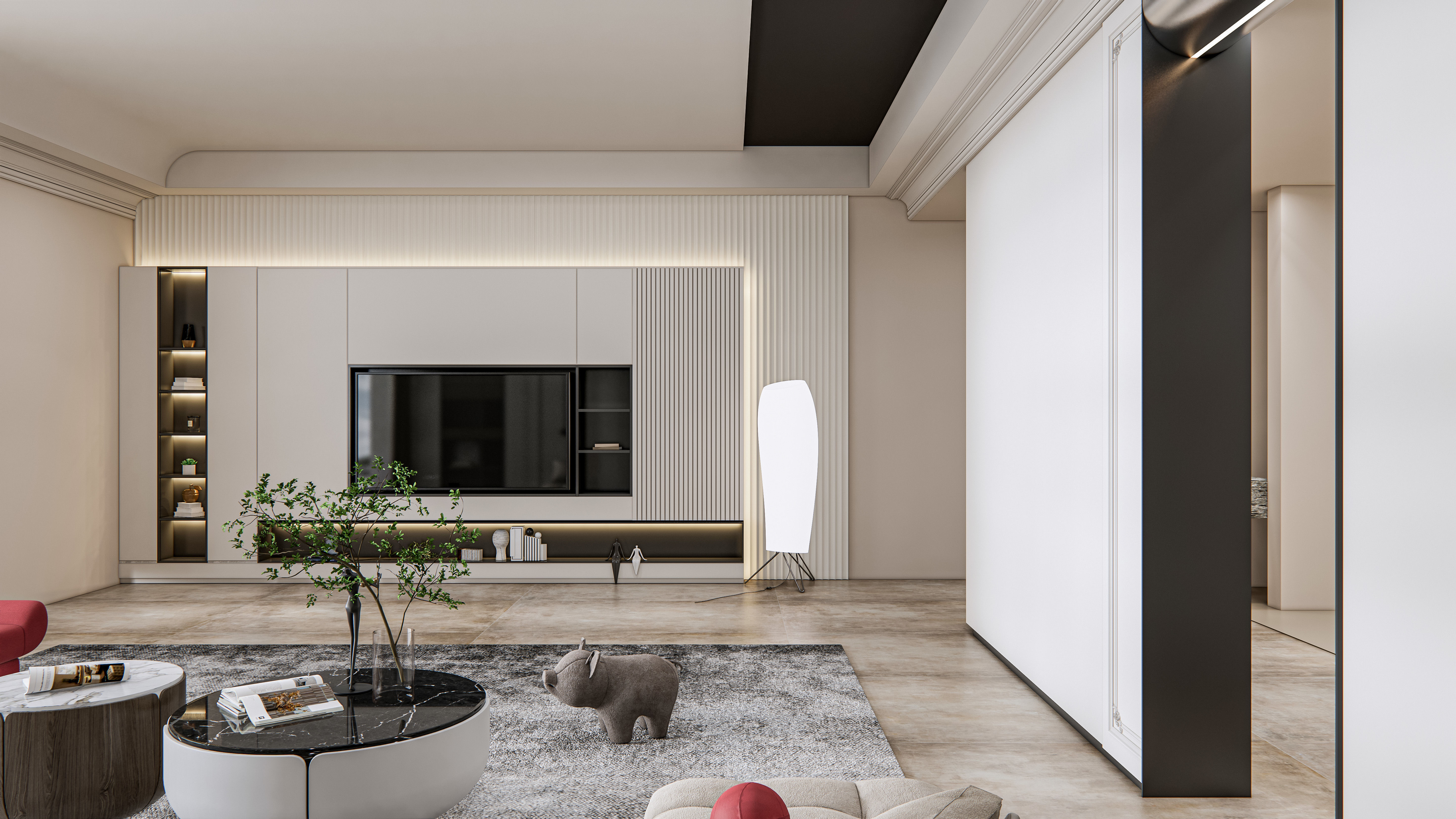 Living room 16 3D model_11