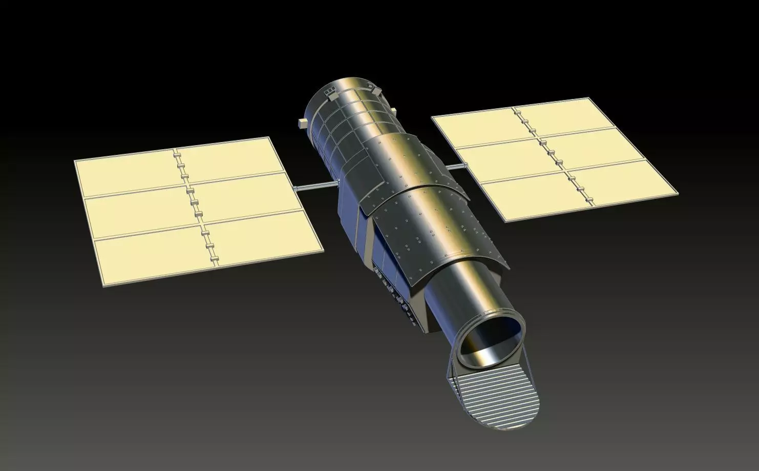 Sky Survey space telescope 3D print model_0