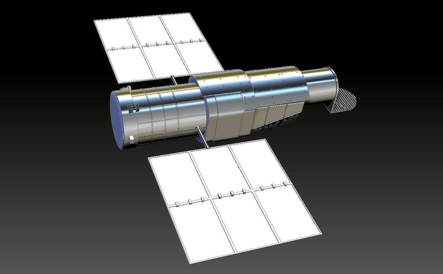Sky Survey space telescope 3D print model_5