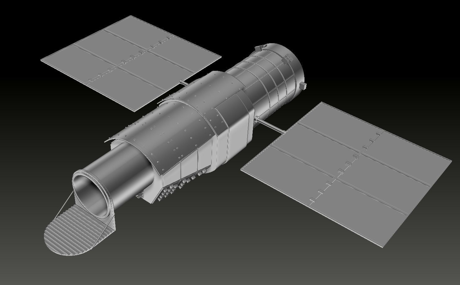 Sky Survey space telescope 3D print model_9