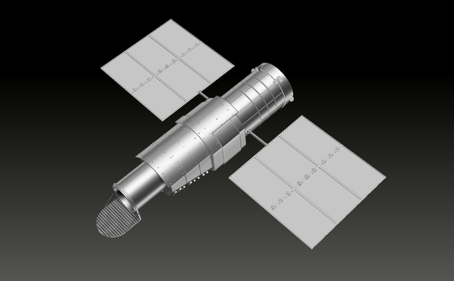 Sky Survey space telescope 3D print model_8