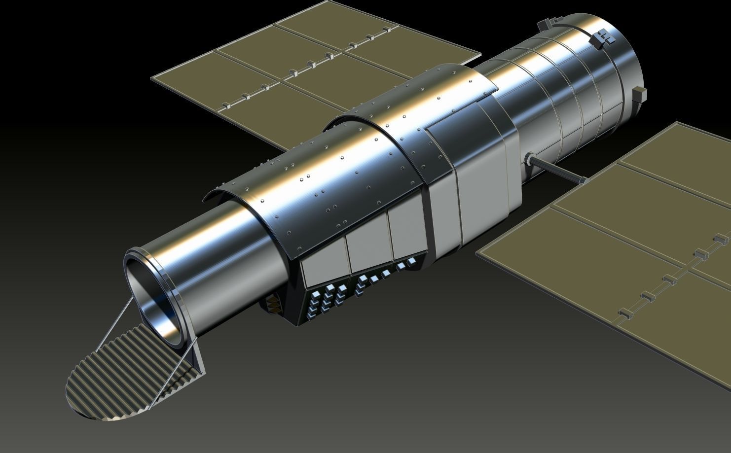 Sky Survey space telescope 3D print model_2