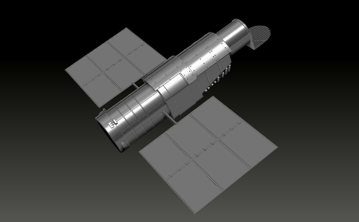 Sky Survey space telescope 3D print model_6