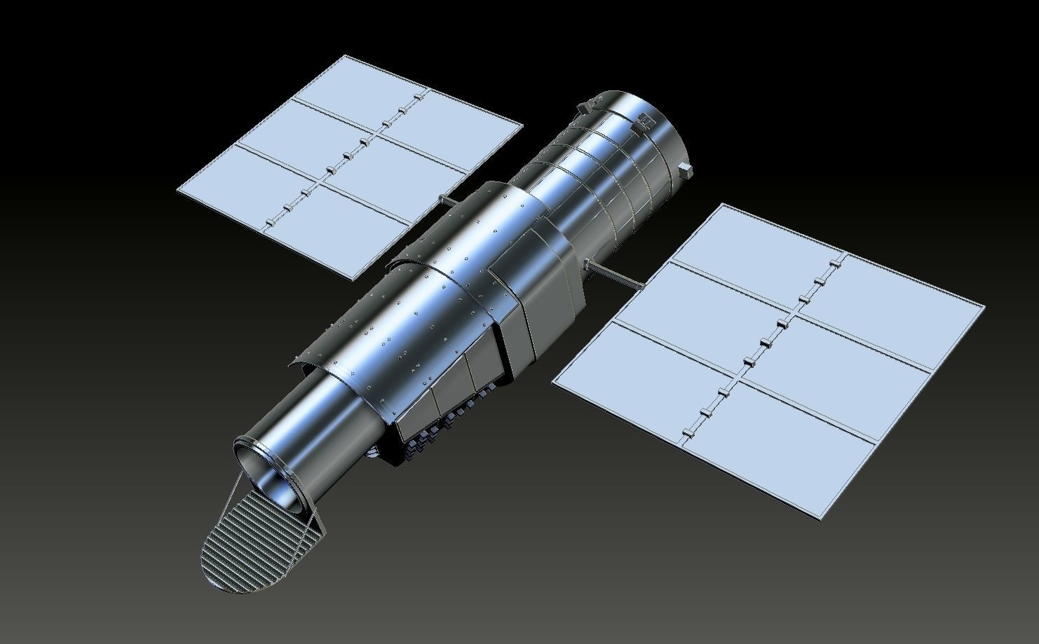 Sky Survey space telescope 3D print model_3