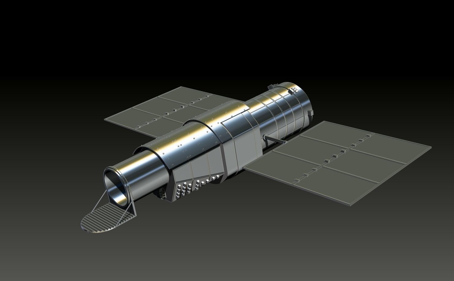 Sky Survey space telescope 3D print model_4