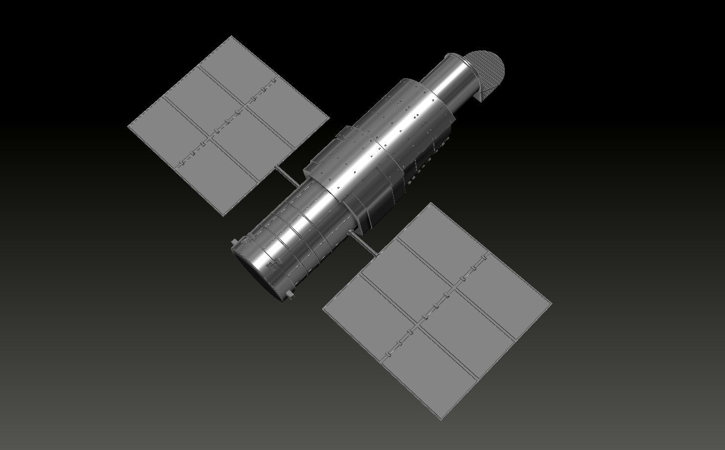 Sky Survey space telescope 3D print model_10
