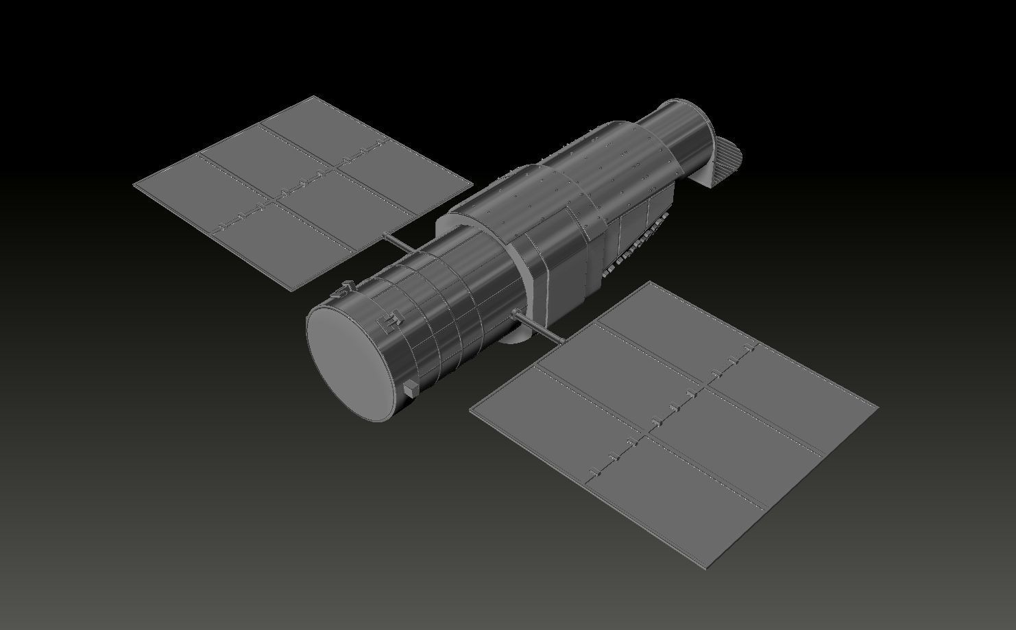 Sky Survey space telescope 3D print model_11