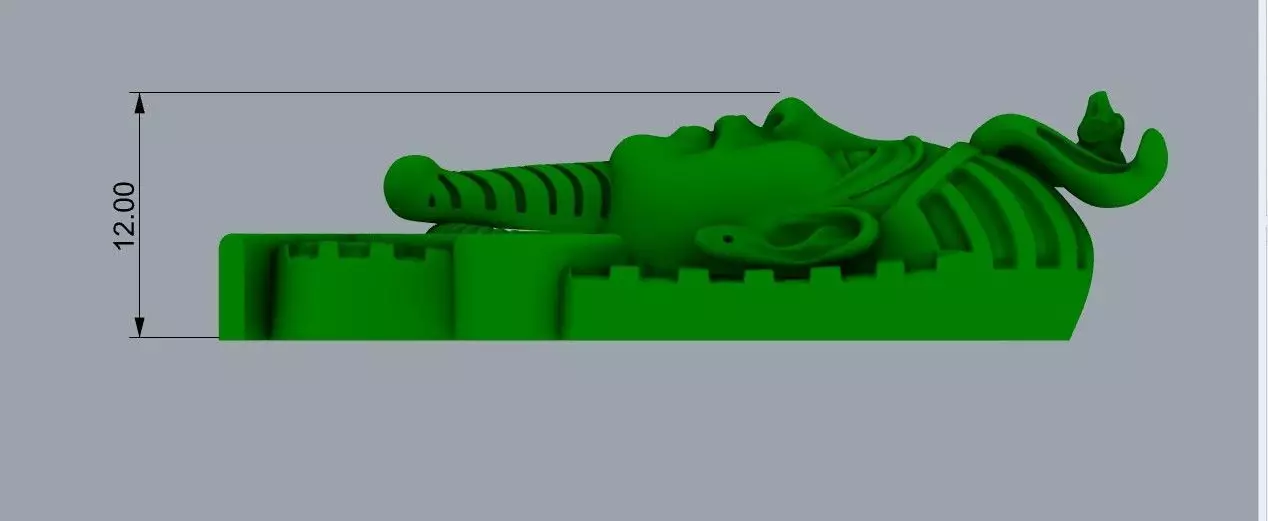 PHARAON HEAD 3D print model