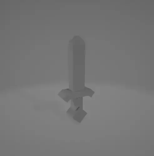 3d model sword