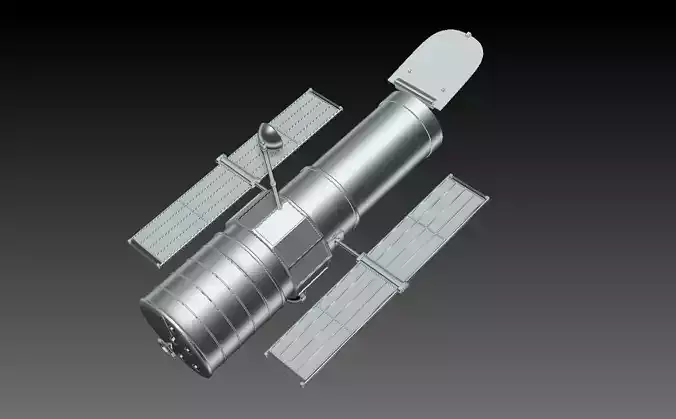 Hubble Space Telescope 3D print model