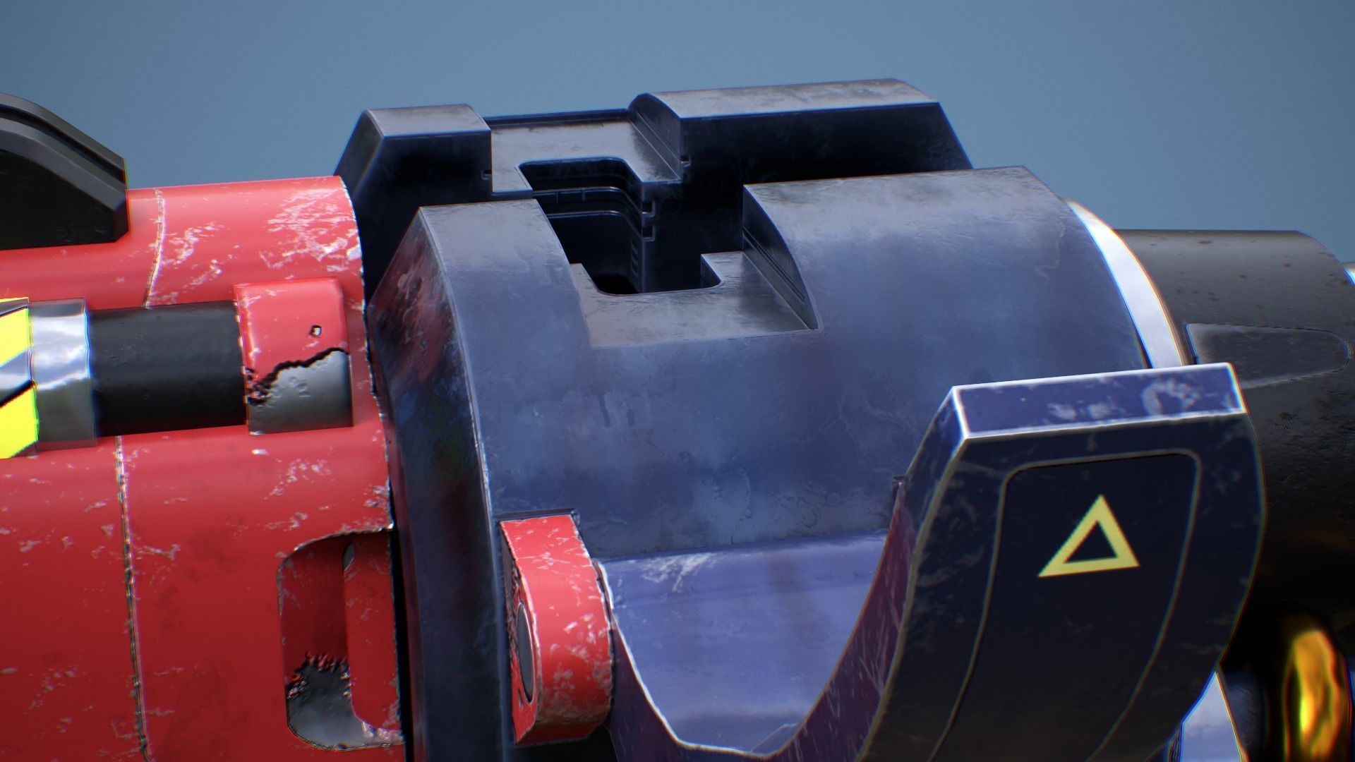 Torbjorn Gun Low-poly 3D model_13