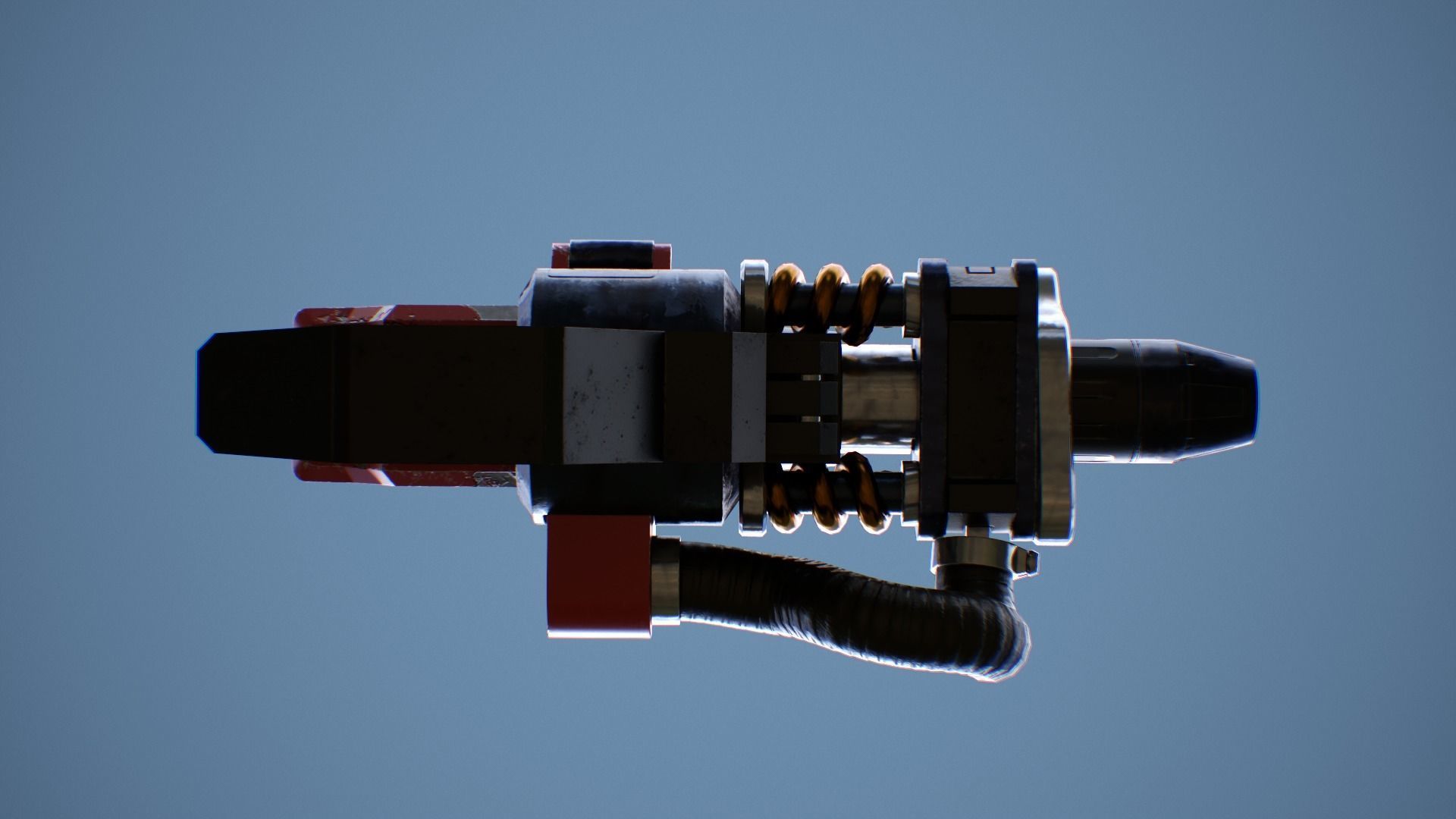 Torbjorn Gun Low-poly 3D model_7