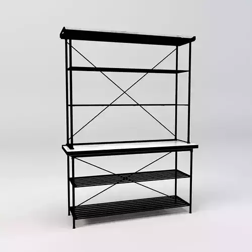 5 tire shelving unit - kitchen shelf - kitchen rack 