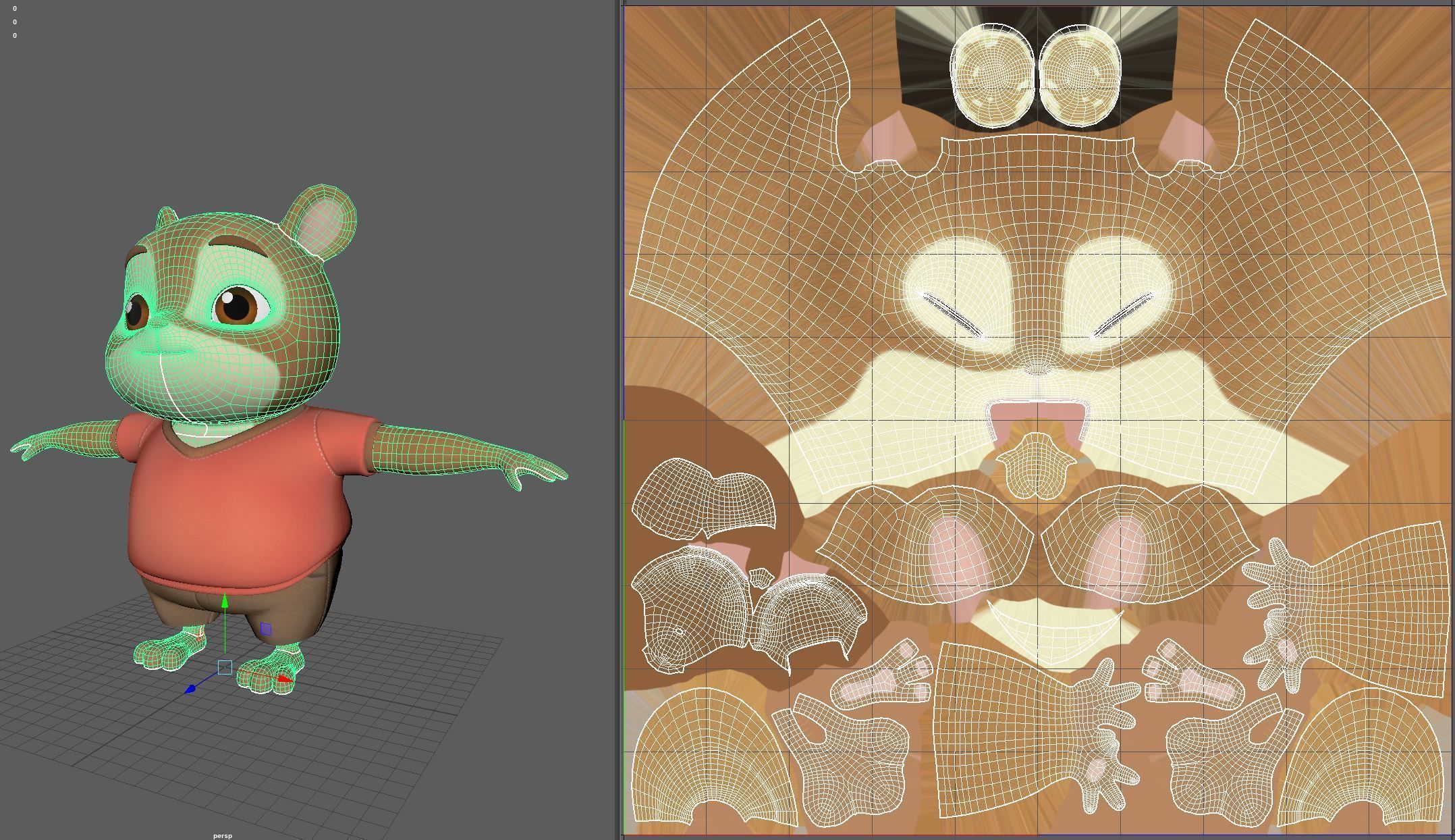 cartoon hamster 3D model | CGTrader