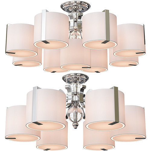 Newport 313 Chandeliers 3D model