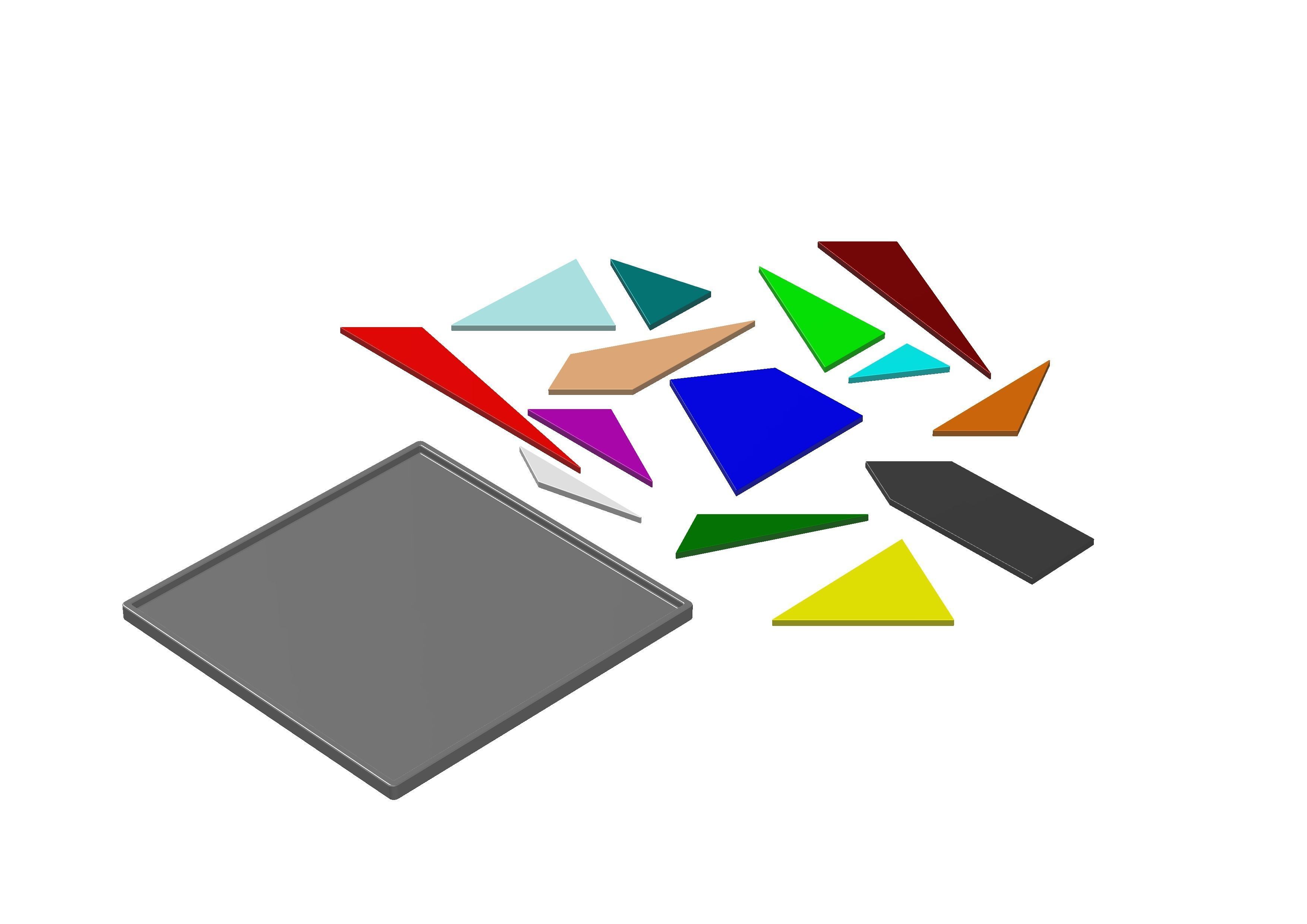 Archimedes Puzzle 3D Model with STL files for 3D Print 3D model 3D ...