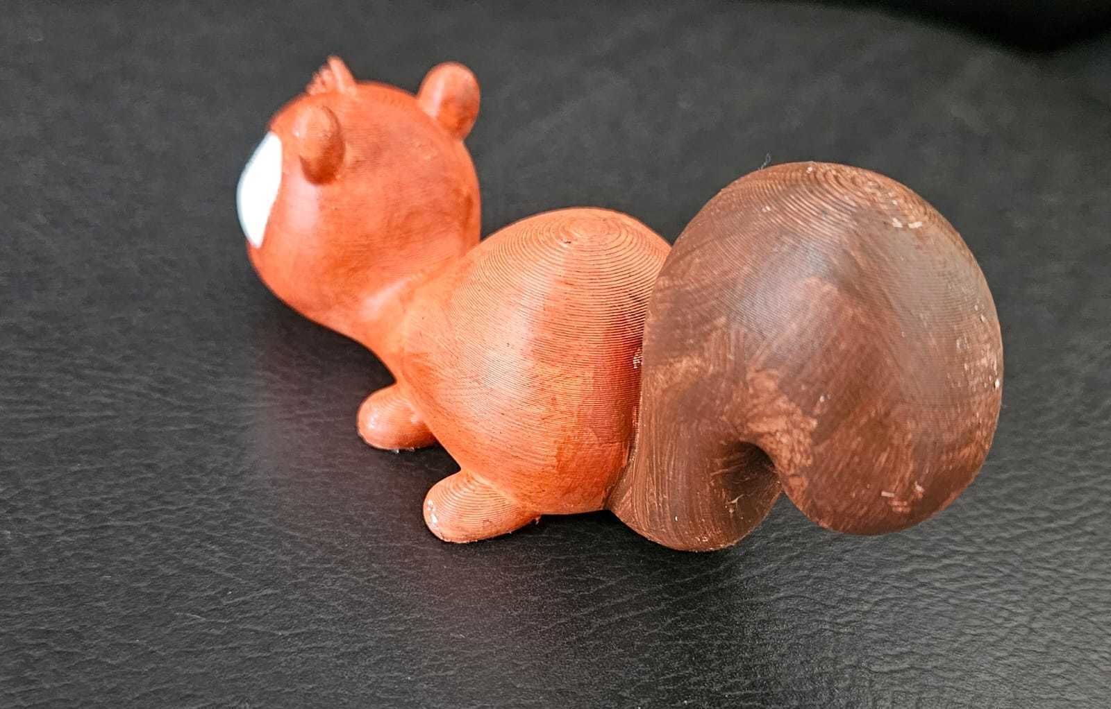 Squirrel Chopstick Holder 3D print model_19