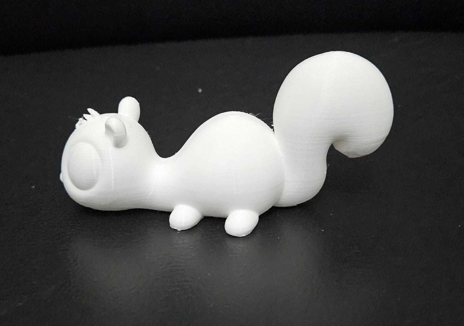 Squirrel Chopstick Holder 3D print model_5