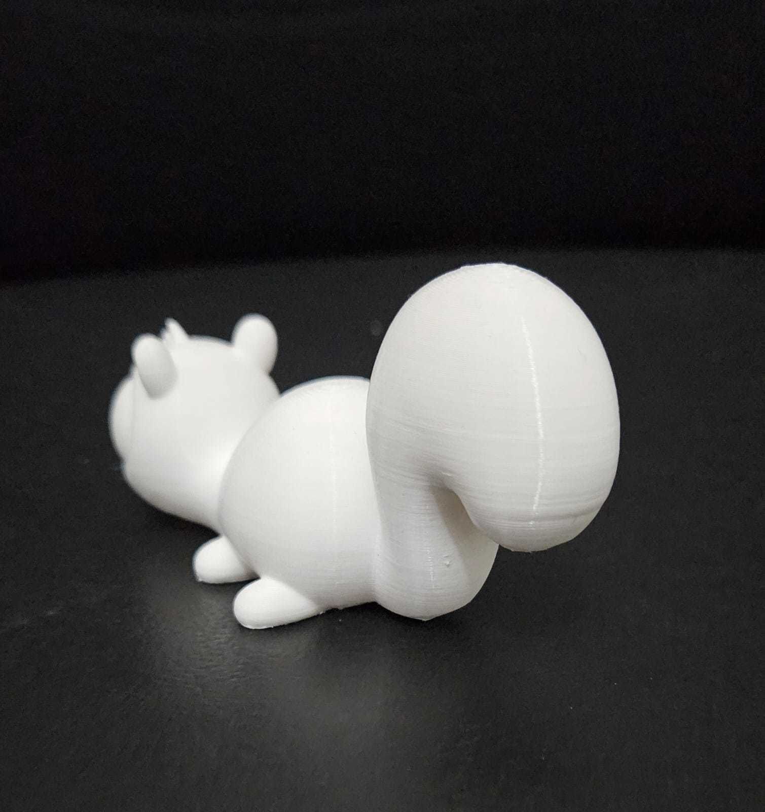 Squirrel Chopstick Holder 3D print model_9