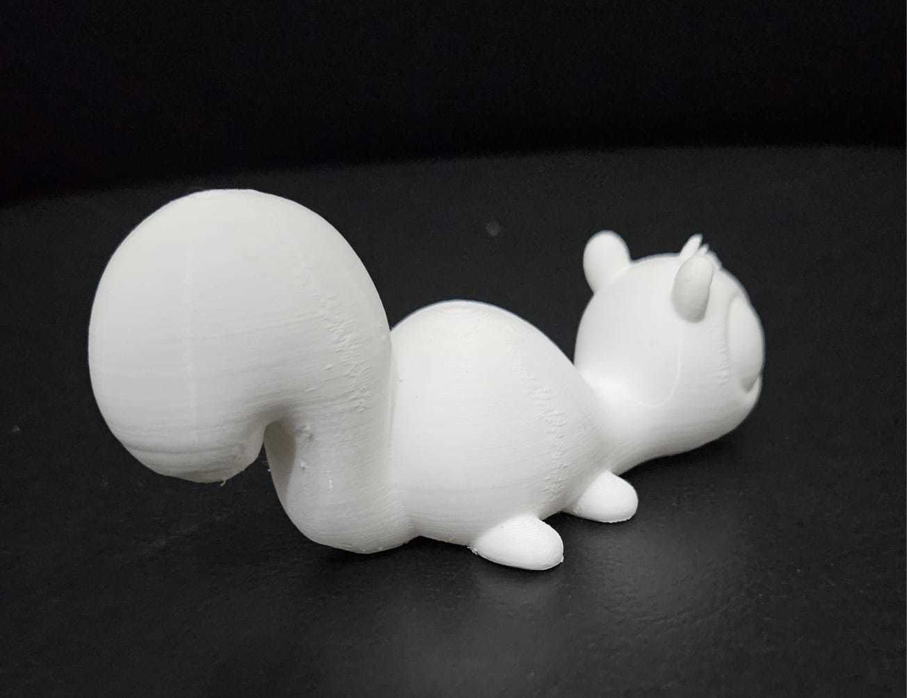 Squirrel Chopstick Holder 3D print model_11
