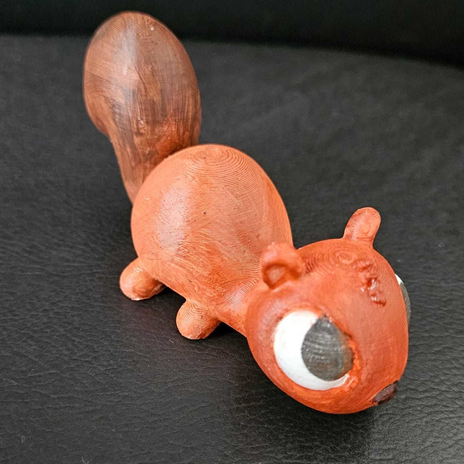 Squirrel Chopstick Holder 3D print model_17
