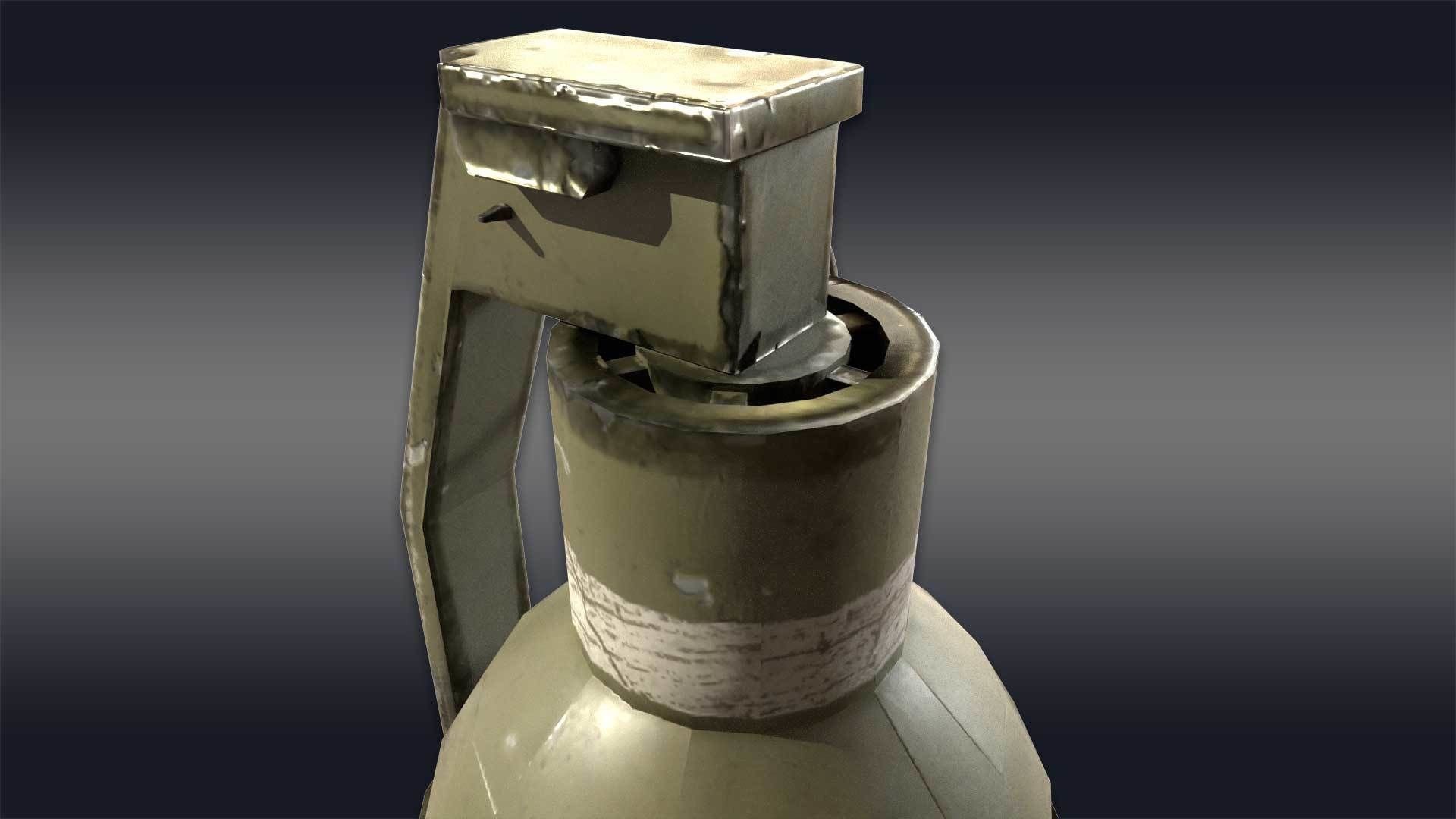 M26 Grenade - Military 3D model_14