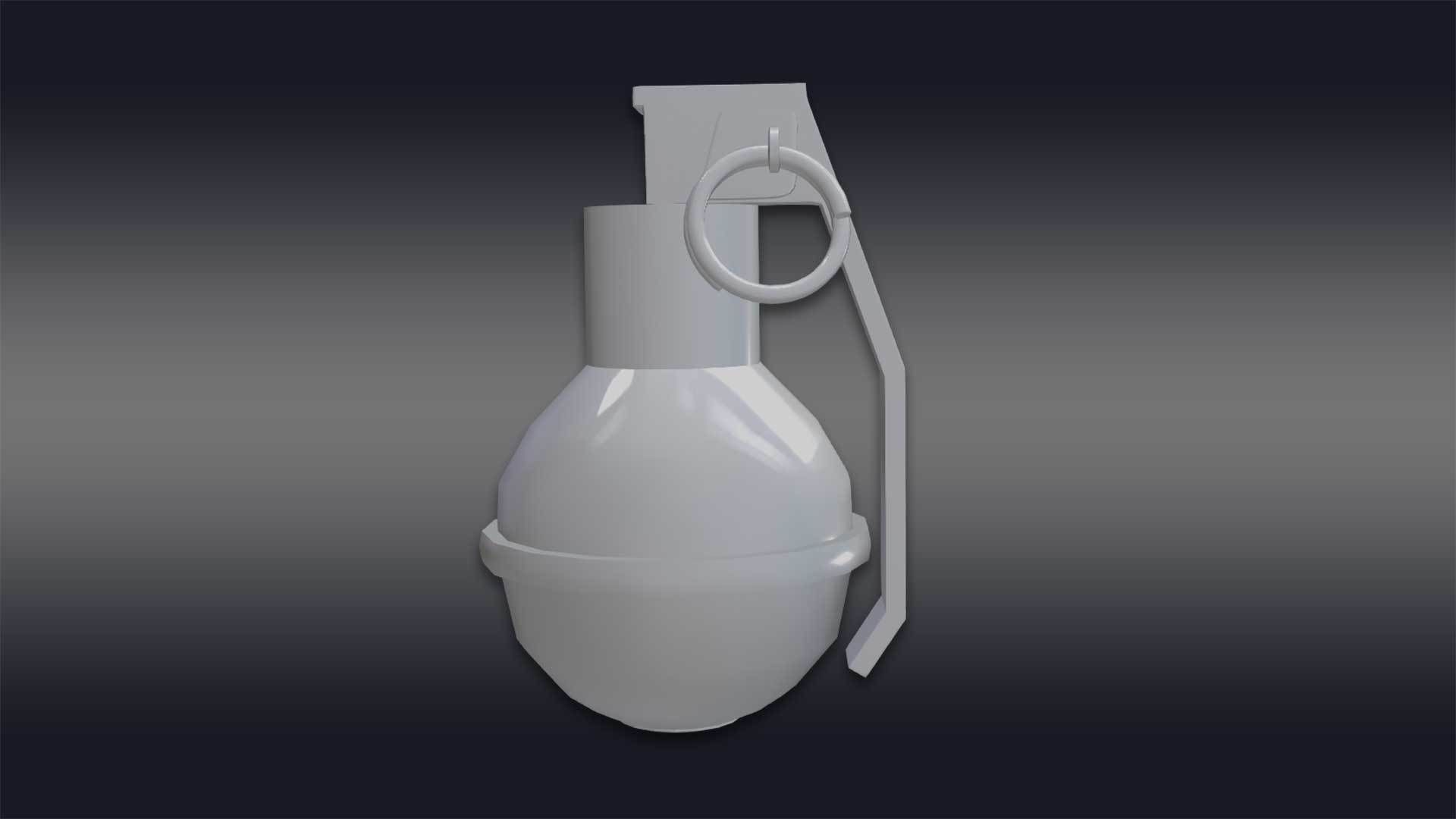 M26 Grenade - Military 3D model_17