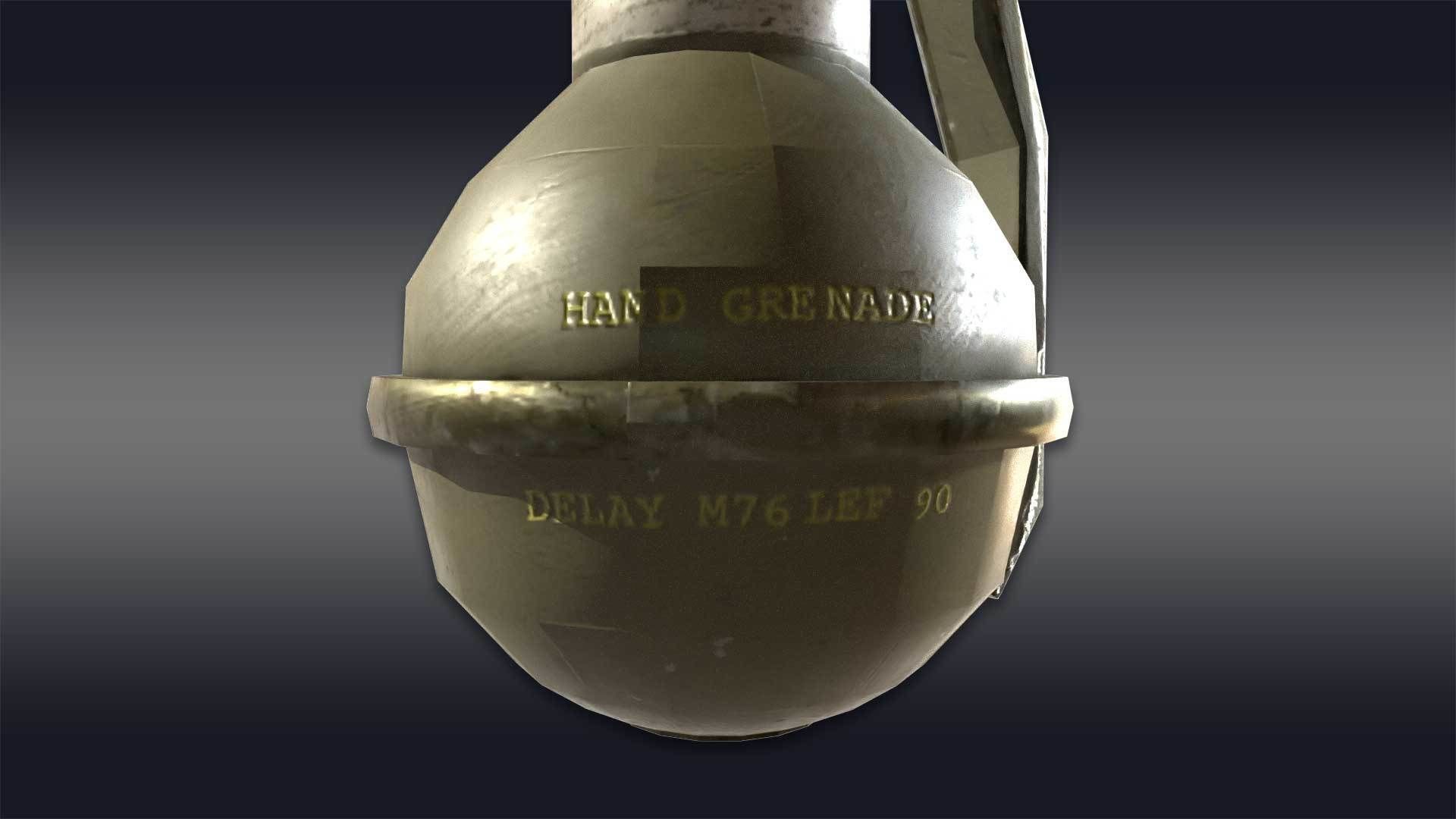 M26 Grenade - Military 3D model_8
