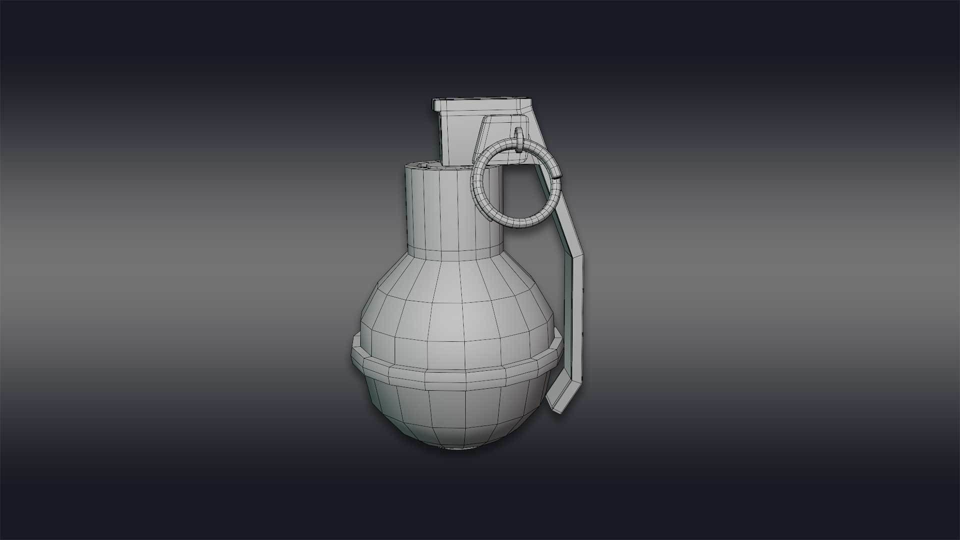 M26 Grenade - Military 3D model_19