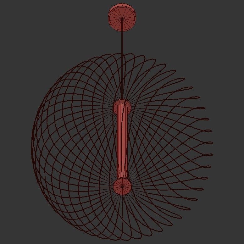 Wireframe  3D model_1