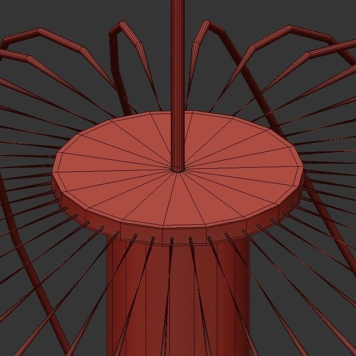 Wireframe  3D model_3