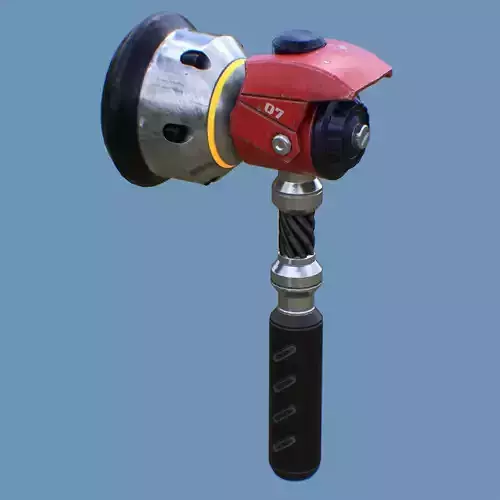 Torbjorn Hammer Free low-poly 3D model